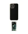 ieg™ iPhone 15 Pro Max Kılıf Yankı Serisi - Şeffaf 360 Full Body Arka Koruyucu