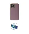 ieg™ iPhone 15 Pro Max Kılıf Yankı Serisi - Siyah 3D Antistatik Seramik Nano Ekran Koruyucu