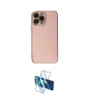 ieg™ iPhone 15 Pro Max Kılıf Yankı Serisi - Siyah 3D Antistatik Seramik Nano Ekran Koruyucu