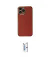 ieg™ iPhone 15 Pro Max Kılıf Yankı Serisi - Siyah Bilvis 0.18mm Plus Cam Ekran Koruyucu