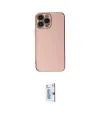 ieg™ iPhone 15 Pro Max Kılıf Yankı Serisi - Siyah Bilvis 0.18mm Plus Cam Ekran Koruyucu