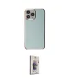 ieg™ iPhone 15 Pro Max Kılıf Yankı Serisi - Siyah Bilvis 3D Cam Ekran Koruyucu