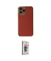 ieg™ iPhone 15 Pro Max Kılıf Yankı Serisi - Siyah Bilvis 3D Cam Ekran Koruyucu