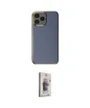 ieg™ iPhone 15 Pro Max Kılıf Yankı Serisi - Siyah Bilvis 3D Cam Ekran Koruyucu