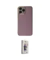 ieg™ iPhone 15 Pro Max Kılıf Yankı Serisi - Siyah Bilvis 3D Cam Ekran Koruyucu