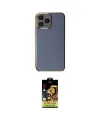 ieg™ iPhone 15 Pro Max Kılıf Yankı Serisi - Siyah Buffer Cam Ekran Koruyucu