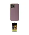 ieg™ iPhone 15 Pro Max Kılıf Yankı Serisi - Siyah Buffer Cam Ekran Koruyucu