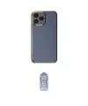 ieg™ iPhone 15 Pro Max Kılıf Yankı Serisi - Siyah Joko Magic 5D Cam