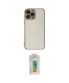 ieg™ iPhone 15 Pro Max Kılıf Yankı Serisi - Siyah Polymer Nano Ekran Koruyucu