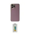 ieg™ iPhone 15 Pro Max Kılıf Yankı Serisi - Siyah Polymer Nano Ekran Koruyucu