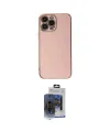 ieg™ iPhone 15 Pro Max Kılıf Yankı Serisi - Siyah Vanessa Magic Cam