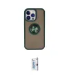 ieg™ iPhone 15 Pro Max Kılıf Yörünge Çizgi - Siyah Bilvis 0.18mm Plus Cam Ekran Koruyucu