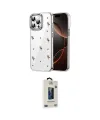 ieg™ iPhone 15 Pro Max Kılıf Yörünge Form - Siyah Bilvis Hayalet Cam Ekran Koruyucu