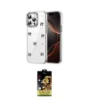 ieg™ iPhone 15 Pro Max Kılıf Yörünge Form - Siyah Buffer Cam Ekran Koruyucu