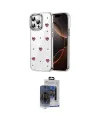 ieg™ iPhone 15 Pro Max Kılıf Yörünge Form - Siyah Vanessa Magic Cam