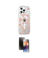 ieg™ iPhone 15 Pro Max Kılıf Yörünge Işık Prime - Siyah 3D Antistatik Mat Seramik Nano Ekran Koruyucu