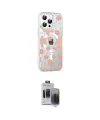 ieg™ iPhone 15 Pro Max Kılıf Yörünge Işık Prime - Siyah Vanessa Magic Hayalet Cam