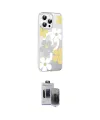 ieg™ iPhone 15 Pro Max Kılıf Yörünge Işık Prime - Siyah Vanessa Magic Hayalet Cam