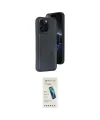 ieg™ iPhone 15 Pro Max Kılıf Yörünge Işık Serisi - Şeffaf Pasifik Cam Ekran Koruyucu