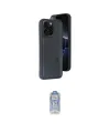 ieg™ iPhone 15 Pro Max Kılıf Yörünge Işık Serisi - Siyah Joko Magic 5D Cam