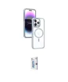 ieg™ iPhone 15 Pro Max Kılıf Yörünge Klasik - Siyah Bilvis 0.18mm Plus Cam Ekran Koruyucu