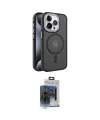 ieg™ iPhone 15 Pro Max Kılıf Yörünge Klasik - Siyah Vanessa Magic Cam