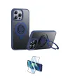 ieg™ iPhone 15 Pro Max Kılıf Zirve Çizgi Prime - Siyah 3D Antistatik Seramik Nano Ekran Koruyucu