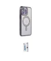 ieg™ iPhone 15 Pro Max Kılıf Zirve Doku Prime - Siyah Bilvis 0.18mm Plus Cam Ekran Koruyucu