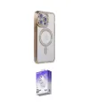 ieg™ iPhone 15 Pro Max Kılıf Zirve Doku Prime - Siyah Bilvis 5in1 3D Magic Cam Ekran Koruyucu