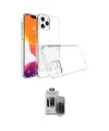 ieg™ iPhone 15 Pro Max Kılıf Zirve Doku - Siyah Vanessa Magic Hayalet Cam