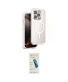 ieg™ iPhone 15 Pro Max Kılıf Zirve Klasik Prime - Şeffaf Pasifik Cam Ekran Koruyucu