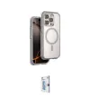 ieg™ iPhone 15 Pro Max Kılıf Zirve Klasik Prime - Siyah Bilvis 0.18mm Plus Cam Ekran Koruyucu