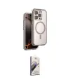 ieg™ iPhone 15 Pro Max Kılıf Zirve Klasik Prime - Siyah Bilvis 3D Mat Cam Ekran Koruyucu