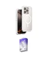 ieg™ iPhone 15 Pro Max Kılıf Zirve Klasik Prime - Siyah Bilvis 5in1 3D Magic Cam Ekran Koruyucu