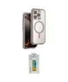 ieg™ iPhone 15 Pro Max Kılıf Zirve Klasik Prime - Siyah Polymer Nano Ekran Koruyucu