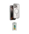 ieg™ iPhone 15 Pro Max Kılıf Zirve Klasik Prime - Siyah Polymer Nano Ekran Koruyucu