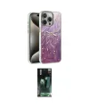 ieg™ iPhone 15 Pro Max Kılıf Zirve Modern Prime - Şeffaf 360 Full Body Arka Koruyucu