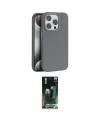 ieg™ iPhone 15 Pro Max Kılıf Zirve Modern Prime - Şeffaf 360 Full Body Arka Koruyucu