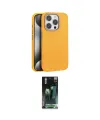 ieg™ iPhone 15 Pro Max Kılıf Zirve Modern Prime - Şeffaf 360 Full Body Arka Koruyucu