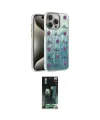 ieg™ iPhone 15 Pro Max Kılıf Zirve Modern Prime - Siyah 360 Mat Full Body Arka Koruyucu