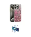 ieg™ iPhone 15 Pro Max Kılıf Zirve Modern Prime - Siyah 3D Antistatik Seramik Nano Ekran Koruyucu