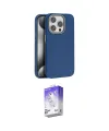 ieg™ iPhone 15 Pro Max Kılıf Zirve Modern Prime - Siyah Bilvis 5in1 3D Magic Cam Ekran Koruyucu