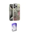 ieg™ iPhone 15 Pro Max Kılıf Zirve Modern Prime - Siyah Bilvis 5in1 3D Magic Cam Ekran Koruyucu
