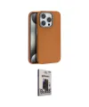 ieg™ iPhone 15 Pro Max Kılıf Zirve Modern Prime - Siyah Bilvis Hayalet Cam Ekran Koruyucu