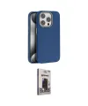 ieg™ iPhone 15 Pro Max Kılıf Zirve Modern Prime - Siyah Bilvis Hayalet Cam Ekran Koruyucu