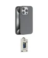 ieg™ iPhone 15 Pro Max Kılıf Zirve Modern Prime - Siyah Bilvis Hayalet Cam Ekran Koruyucu