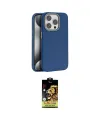 ieg™ iPhone 15 Pro Max Kılıf Zirve Modern Prime - Siyah Buffer Cam Ekran Koruyucu