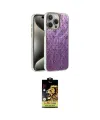 ieg™ iPhone 15 Pro Max Kılıf Zirve Modern Prime - Siyah Buffer Cam Ekran Koruyucu