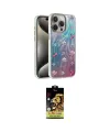 ieg™ iPhone 15 Pro Max Kılıf Zirve Modern Prime - Siyah Buffer Cam Ekran Koruyucu