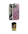 ieg™ iPhone 15 Pro Max Kılıf Zirve Modern Prime - Siyah Buffer Cam Ekran Koruyucu
